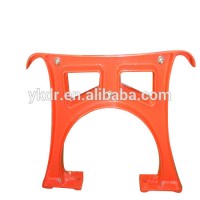 Supply cast aluminum garden benches parts finish by sand casting and gravity casting