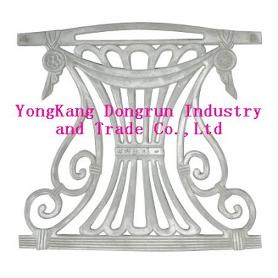 Backrest,aluminum furniture parts (passed ISO9001:2008)