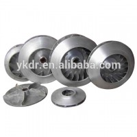 supply oem cast aluminum Impeller finish by gravity casting (ISO9001:2008)