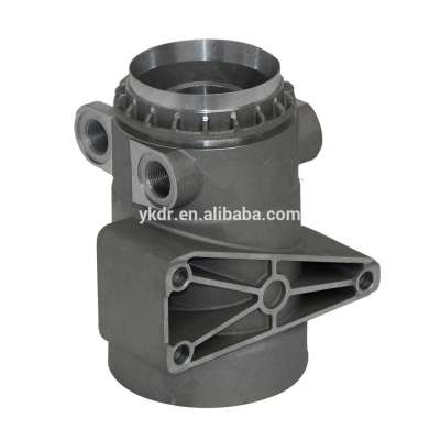 China TS14949 certified aluminum foundry supply oem gravity casting pump housing as drawing or sample