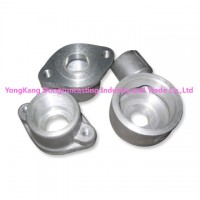 China TS16949 certified aluminum foundry supply cast aluminum turbo housing as drawing or sample