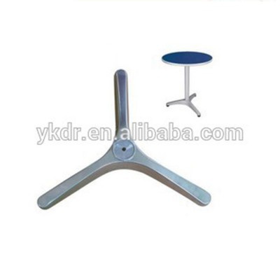 cast aluminum table aluminium leg