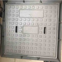 Supply custom oem cast aluminum square manhole cover and finish by sand casting and cnc machining